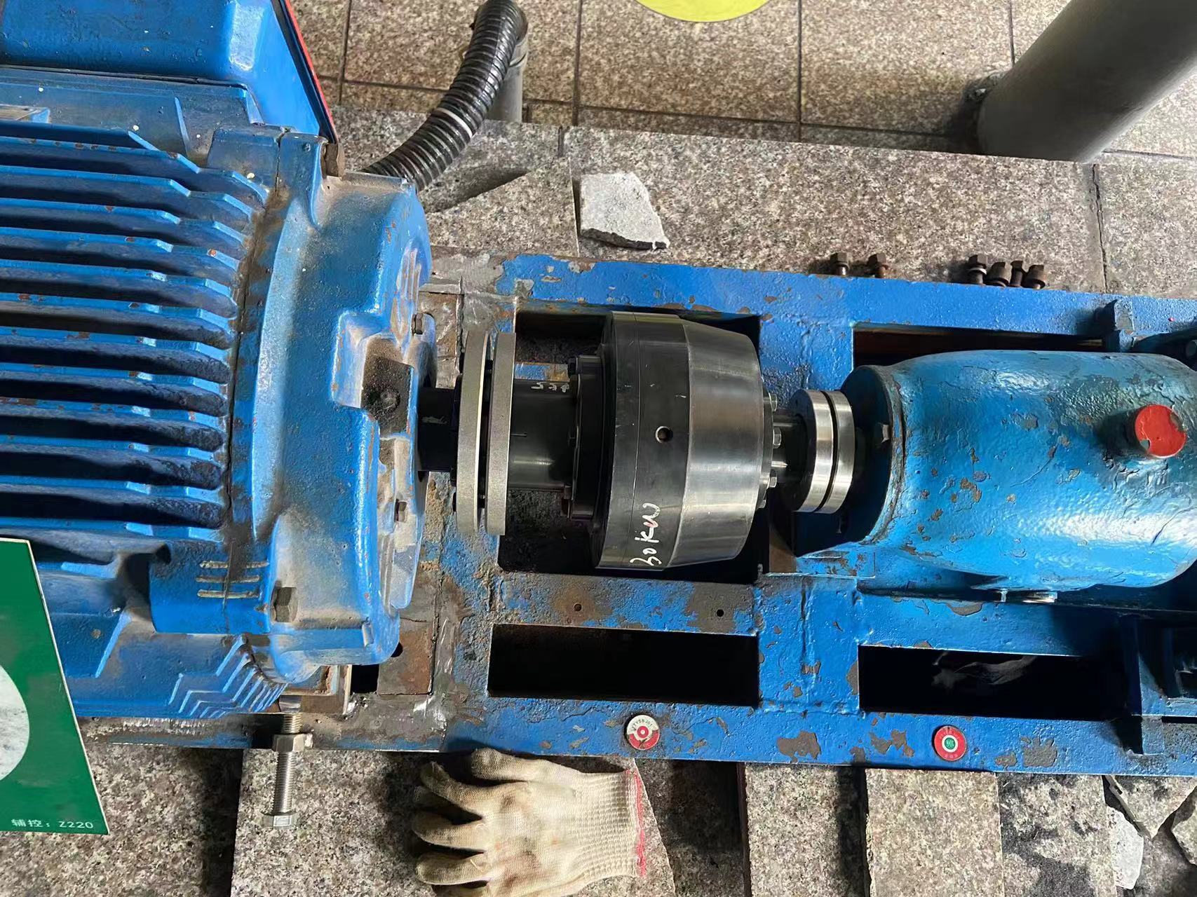 某電廠(chǎng)水泵使用3000rpm永磁聯(lián)軸器