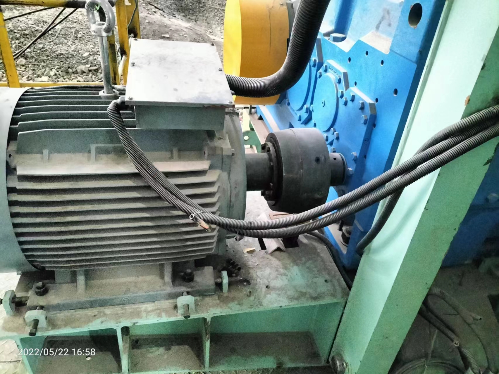 某水泥廠(chǎng)刮板機(jī)同步永磁聯(lián)軸器